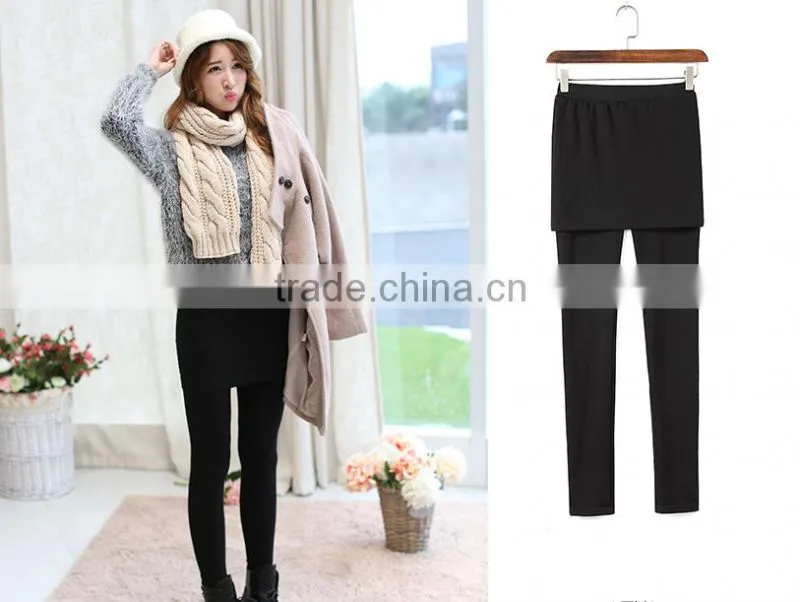 2016 new design fashion women render divided skirt fashion softtextile women pant shirt new style