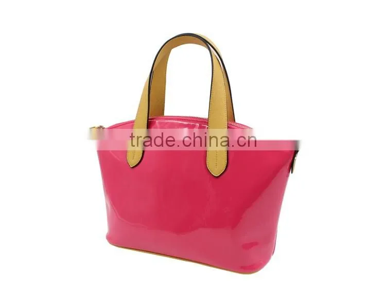 Pink bright lady fashion bags