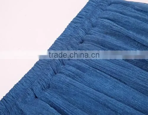 New Fashion Stylish Women's Elastic Waist Knee-length Chiffon Pleated Beach Skirt
