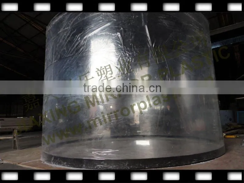 acrylic fish bowl round