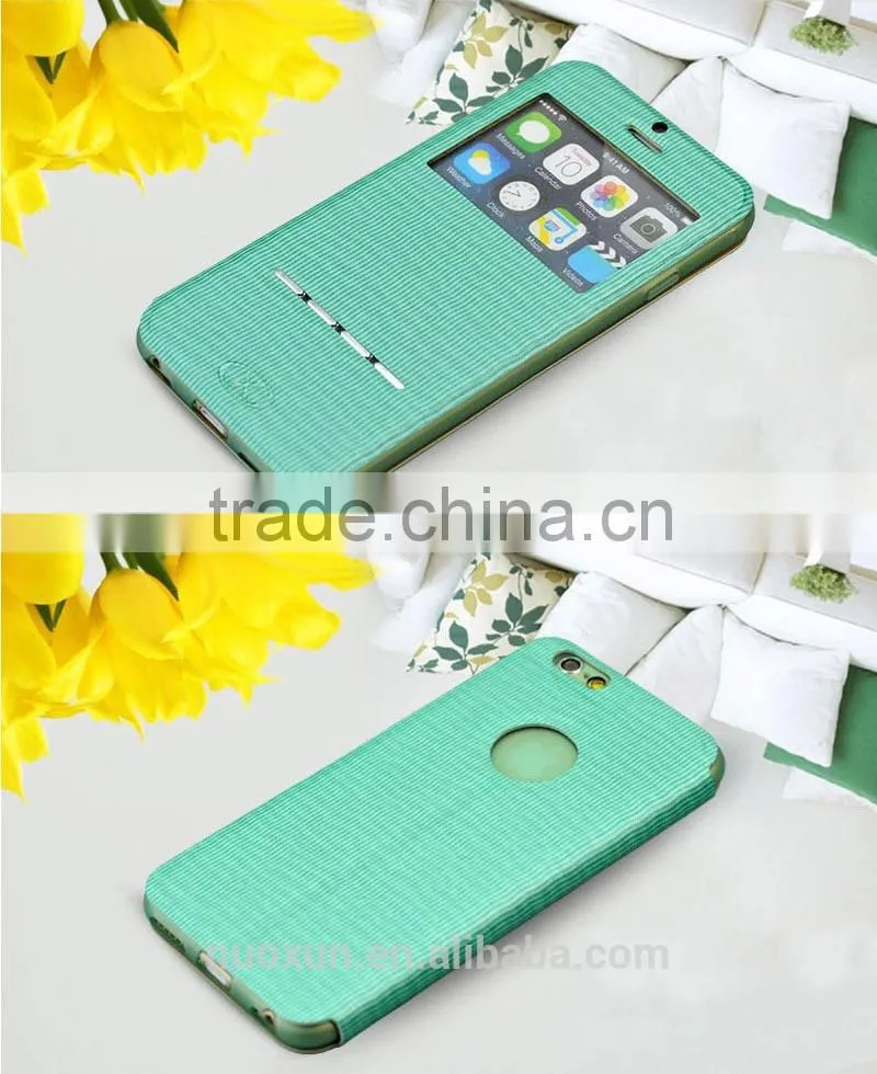 Leather case Cover for iphone 6 high Quality leather cover case for iphone 6/iphone6 Plus