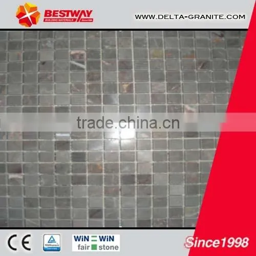 calacatta vein white marble&mosaic
