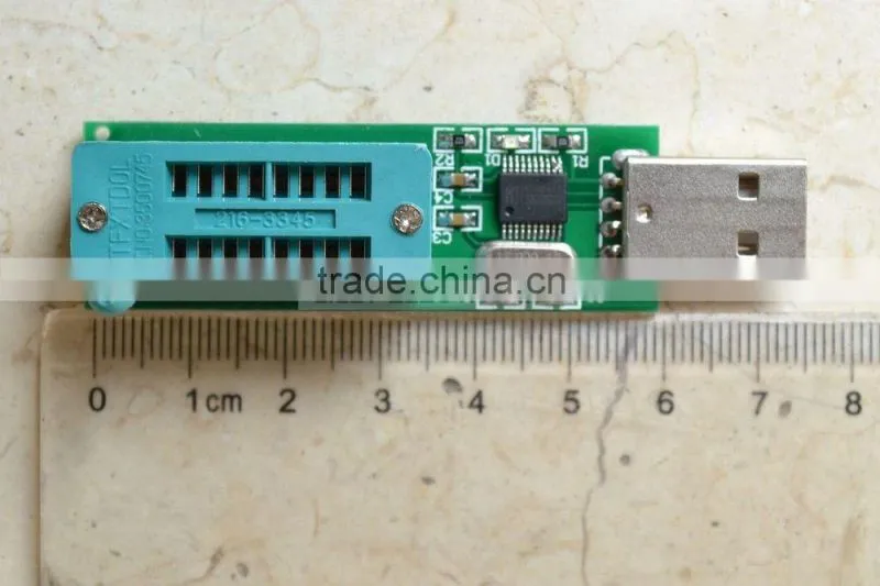 24CXX 24LCXX Programmer EEPROM Reader Writer+24C02 + SOP to DIP Block USB Port