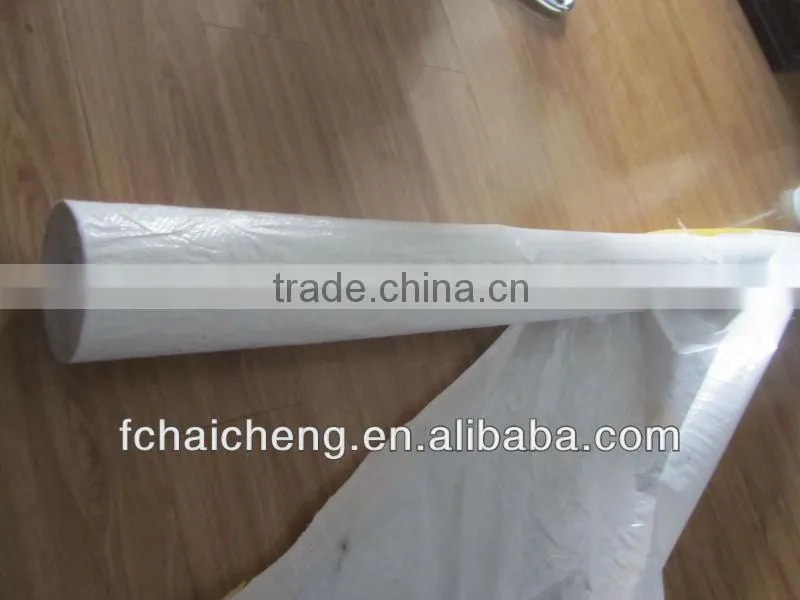 poly weave fabric white both side 1.8m x 100m roll