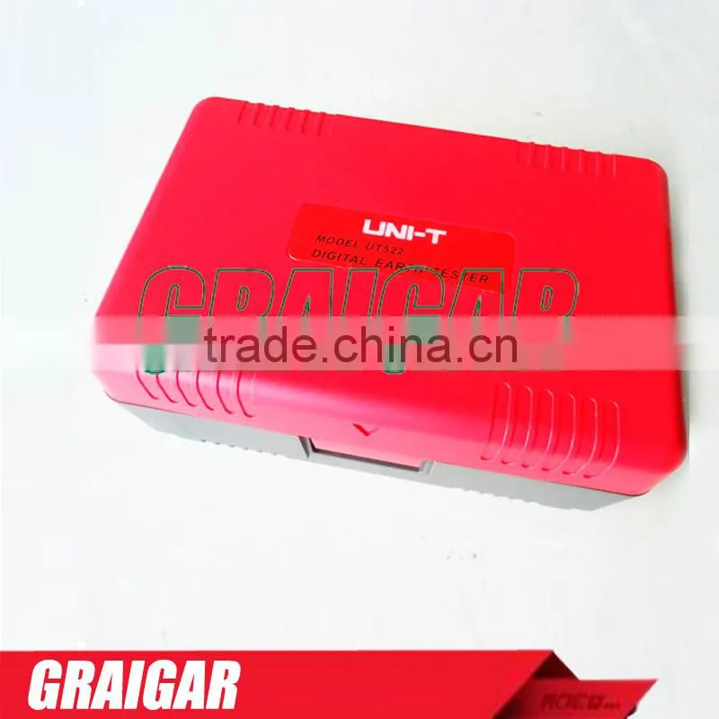 UNI-T UT522 Digital Earth Ground Resistance Tester Lightning Rod Lightning Detector Low tester