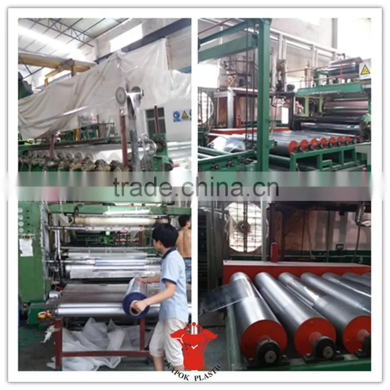 Super transparent pvc sheet no sticky use packing mattress