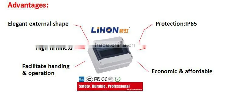 Type of explosion-proof plastic distribution box