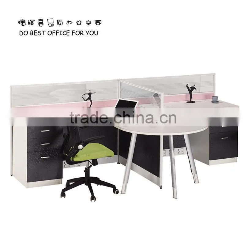 2 people office workstation cluster