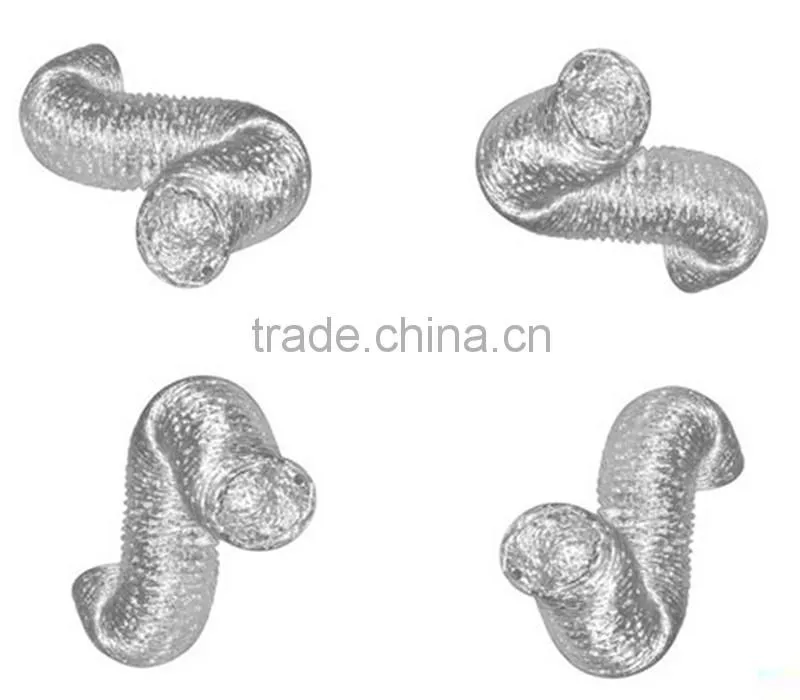 High Quality 4" aluminum flexible air duct for hydroponic system
