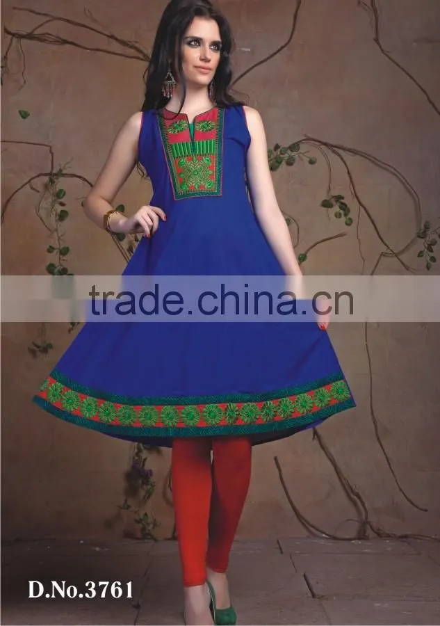 Pure Cotton Lahariya Style Printed Kurti