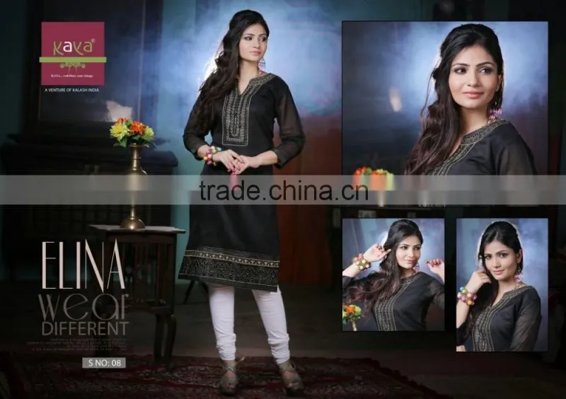 Designer Printed Kaya Kurtis
