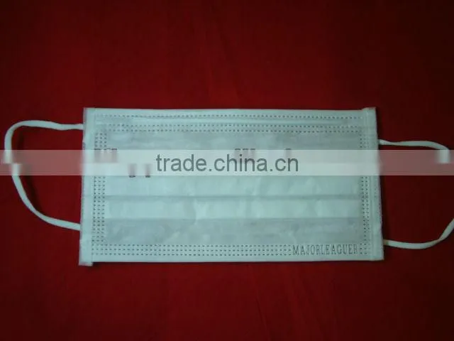 polypropylene ears loop 2-ply face mask