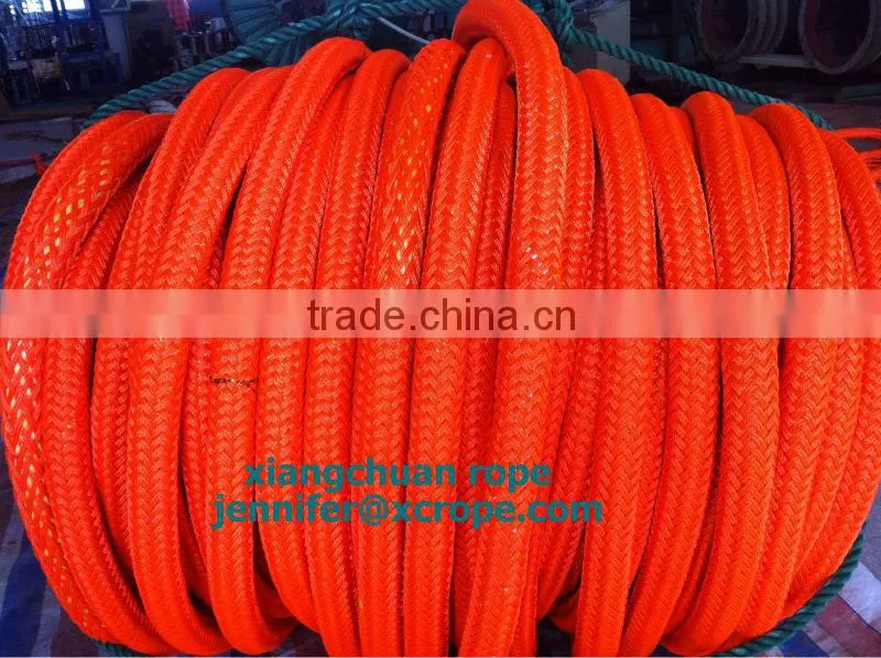 UHMWPE Rope/High Moleculab Weight Polyethylene Fiber Coated Ropes
