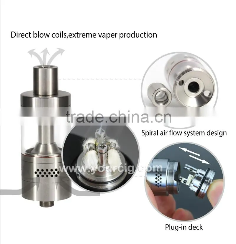 Youde bellus!100% Authentic High Quality ud Bellus RTA Tank 5ml Rebuildable, Youde UD Bellus RTA