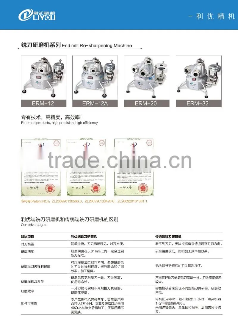 ERM-32 Liyou Metal Sharpening Machine