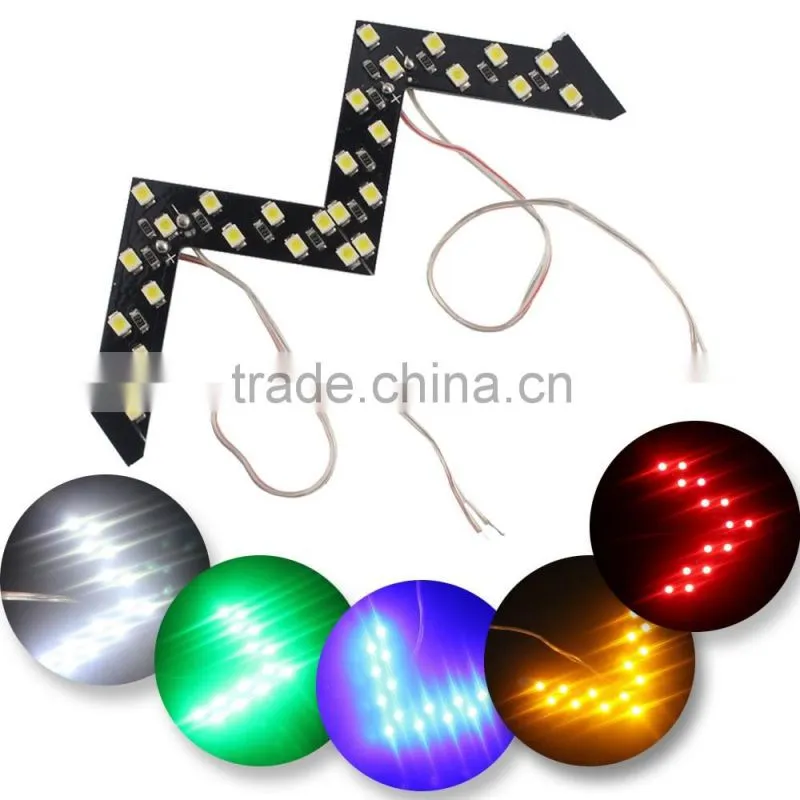 Universal arrow board led lamps for car turn signal led arrow board indicator light