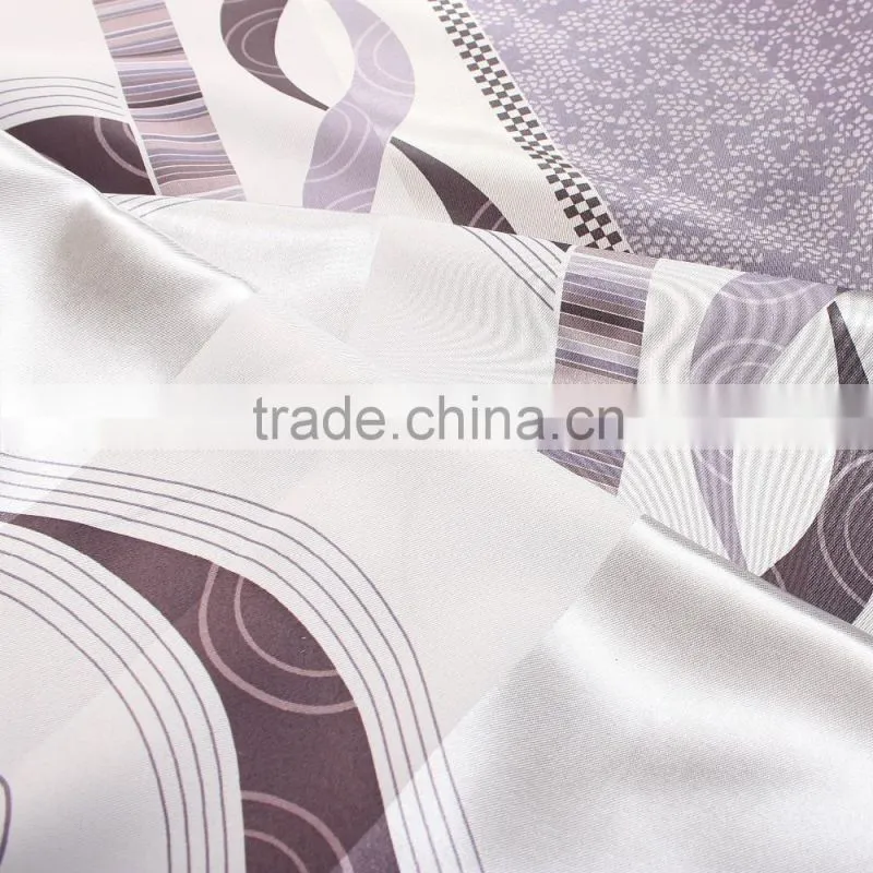New modern design blackout window printed floral blackout ethnic curtain
