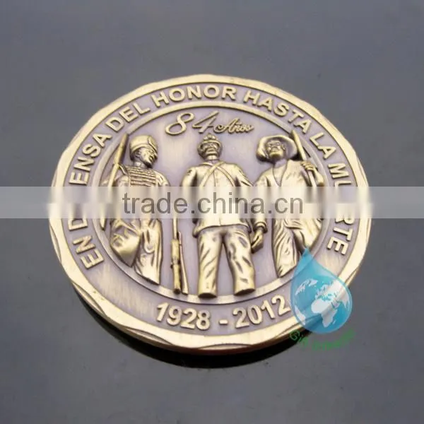 Cheap military custom metal medallions