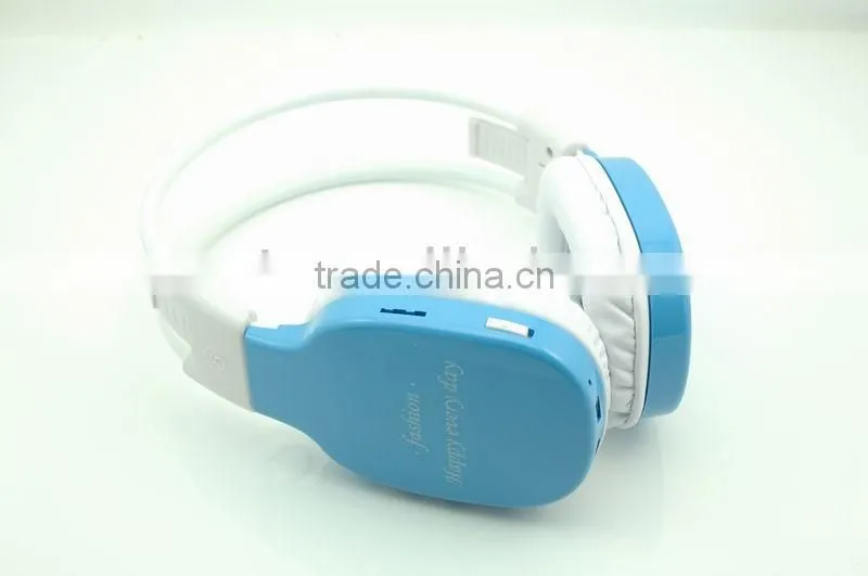 2014 Perfect bluetooth headset with stereo hifi sound quality and tf card slot fm radio function