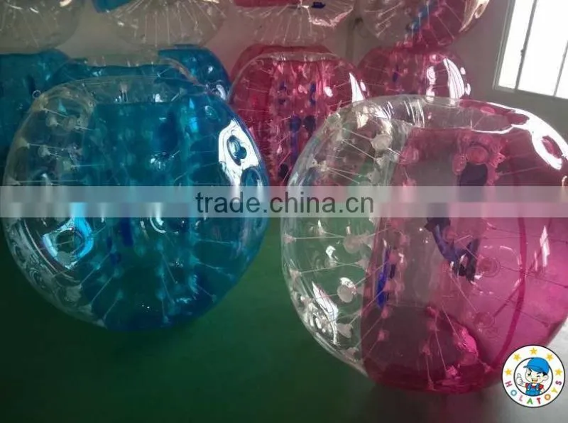 Hola color mix bubble ball/bubble soccer/bubble football for sale