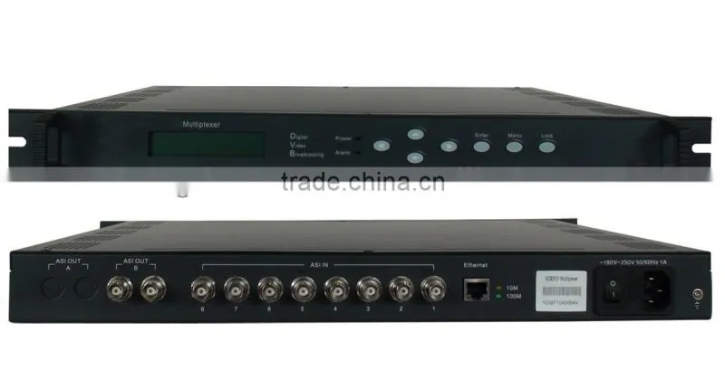 Single Output Multiplexer DVB digital tv multiplexer