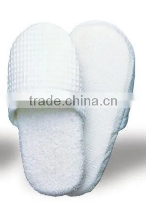 2015 classic white waffle washable closed toe hotel slipper,non-disposable,disposable