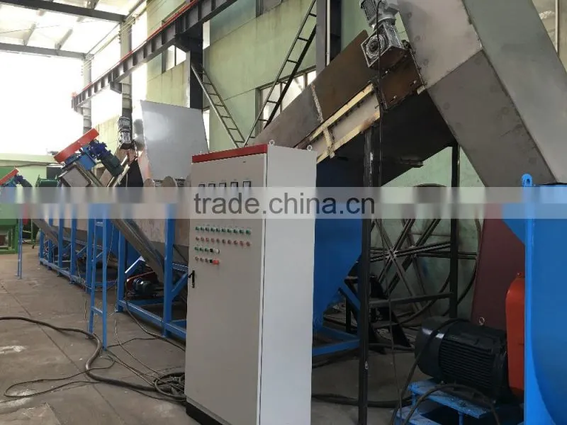 Waste PE Plastic Film Washing and Recycling Line