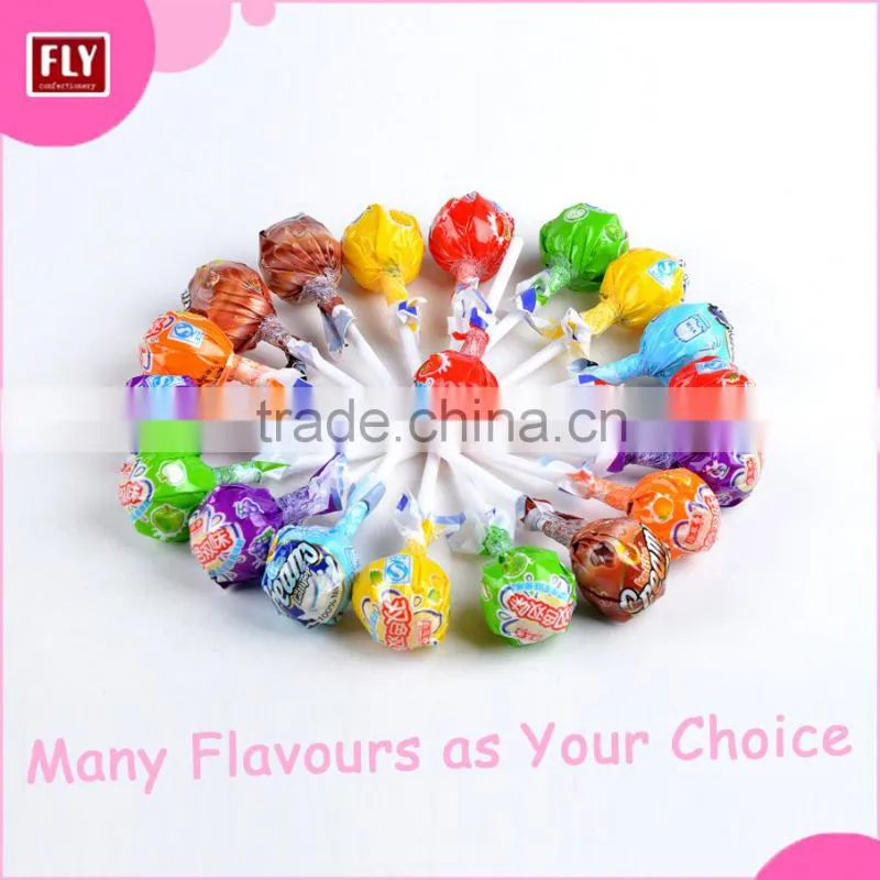 12g Custom Assorted Flavour Ball Lollipop