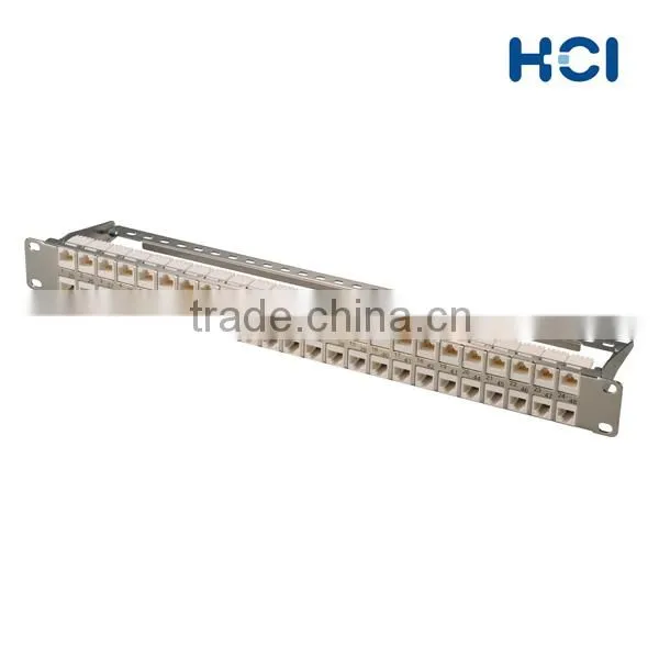 Network Solution 1U 48 Port Unshielded Snap-In Type Patch Panel