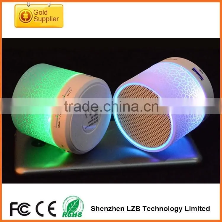 Fashionable Smart Led Speaker With Bluetooth, Led Light shining speaker bluetooth lights speaker