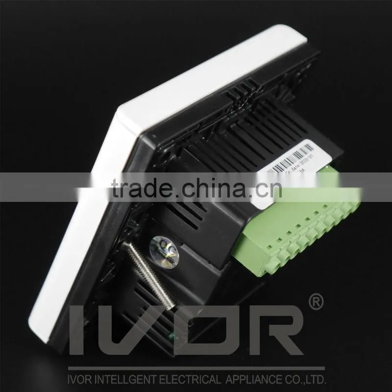 Good Quality IVOR 220V Central Air-Conditioner Thermostat Digital AC Thermostat Switch SK-AC2300L8 Light Silver PC Frame