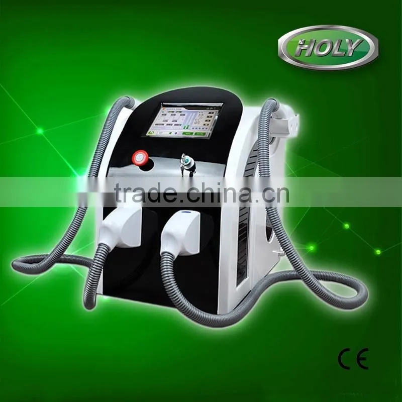 Hottest portable ipl rf shr opt two handle