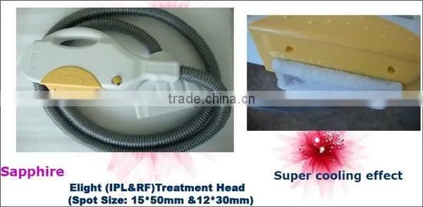 2014 portable best effective ipl acne scars removal machine with 6 handles (CE,TUV)