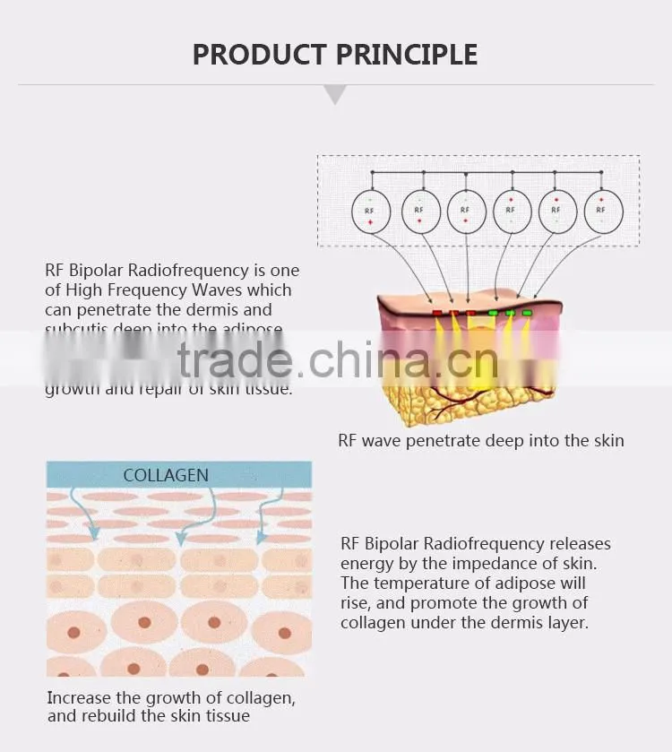 Professional RF skin neck wrinkle removal beauty machine