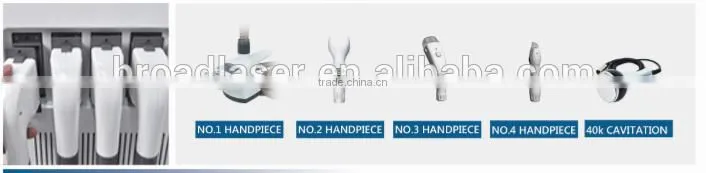 6 in 1 Lipo Ultrasonic Cavitation Machine , RF 940nm Vacuum rf device