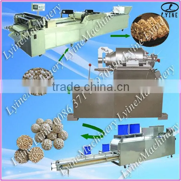 hot air gas heating rice oats millet puff machine