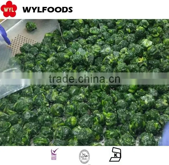 price for frozen Spinach