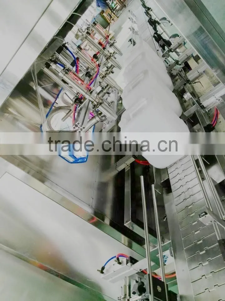 Food Application filling weighing machine for mini rice bran oil