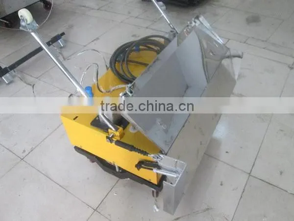 high quality cement plastering machine | auto wall rendering machine