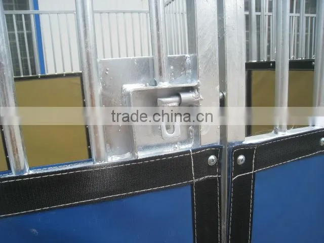 Galvanized or PVC horse stable frame