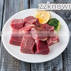 Factory direct supply commercial full-automatic1mm-170mm meat thickness adjustable frozen meat cube cutting machine