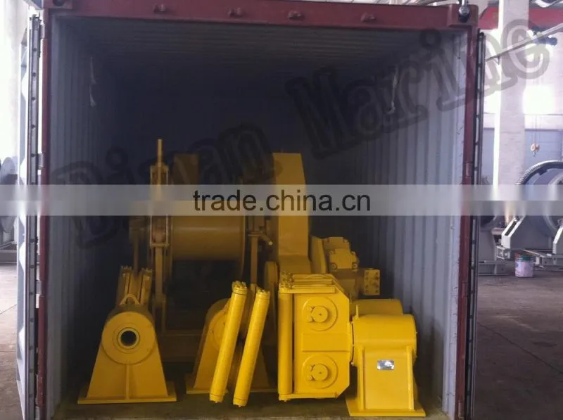 marine deck 20ton hydraulic ship winch for sale