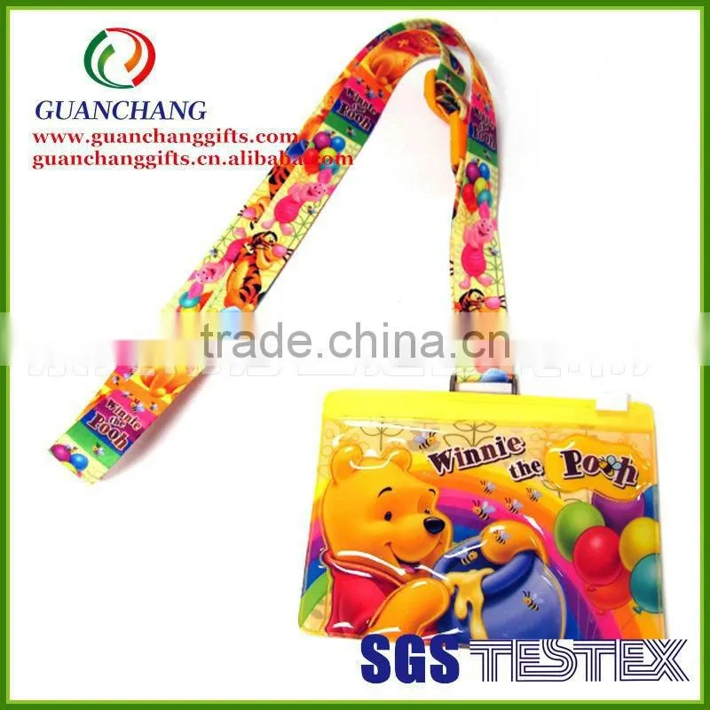 lanyard attachment clip Cord Plain Lanyards with Swivel Hooks