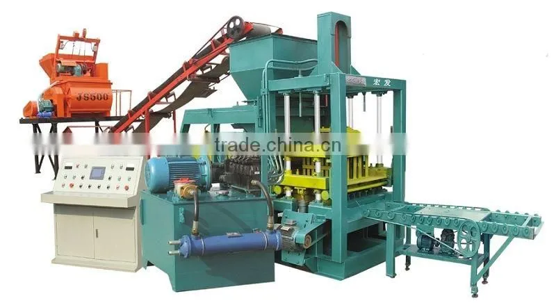 QT4-15B Type Block Making Machine,concrete block making machine,fly ash brick making mahine