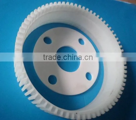 high corrosion plastic Derlin wear POM wheel gear