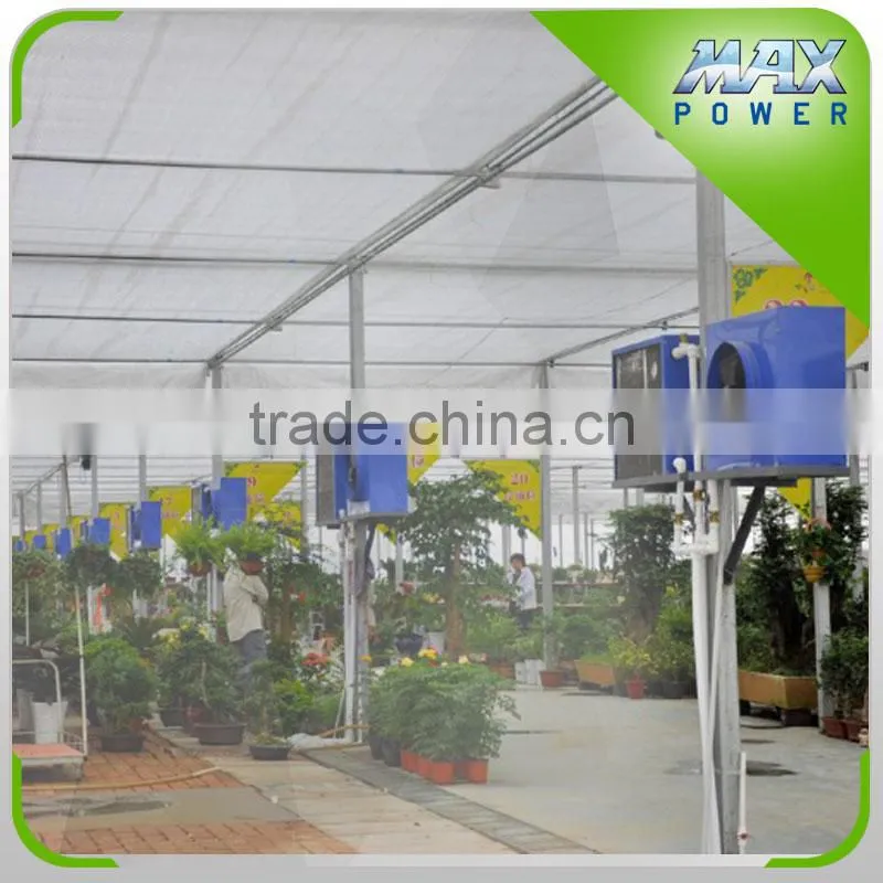 Greenhouse air heating machines