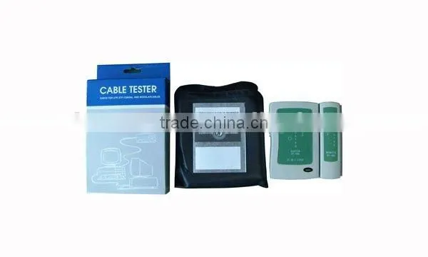 Portable RJ11 and RJ45 Remote Network Lan Cable Tester Automatic Scan Mode