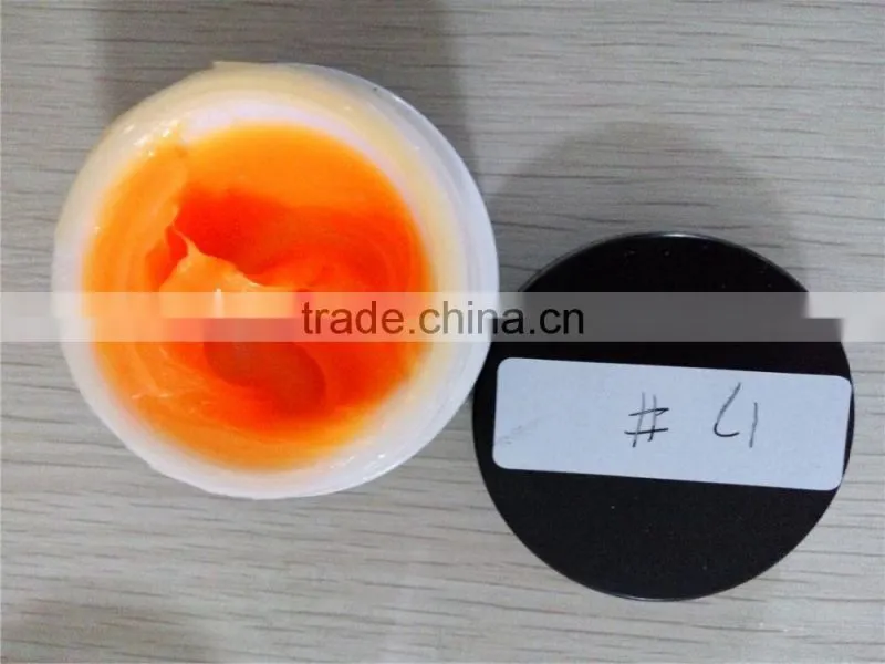 orange thick uv gel no.17 for nail extension