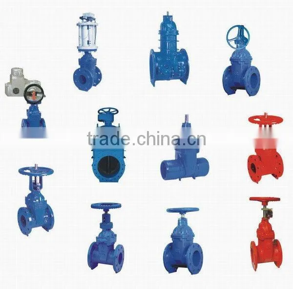 Resilient seated gate valve