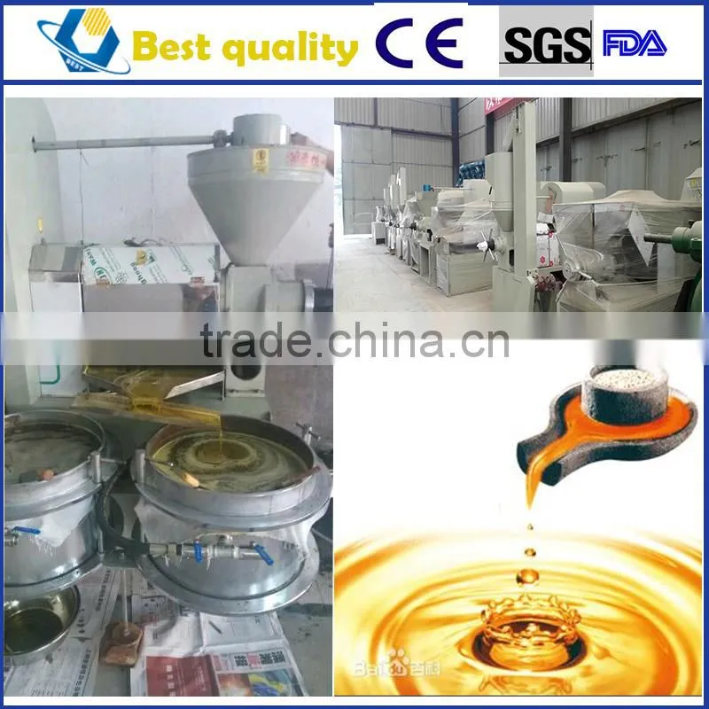 Turnkey project 50TPD commercial mini cooking Peanut oil press machine in pakistan with CE approved